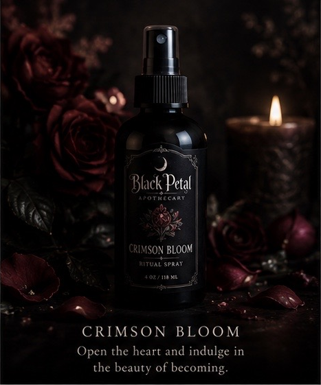 Crimson Bloom – 4oz Botanical Spray